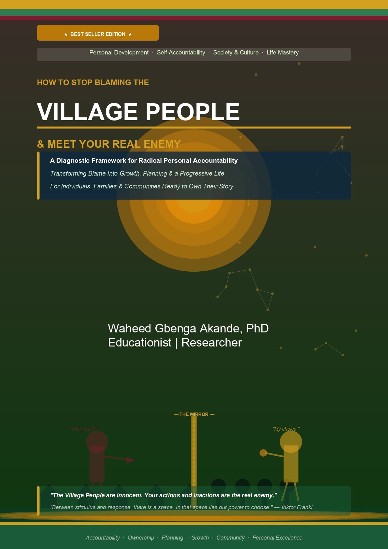 HOW TO STOP BLAMING THE VILLAGE PEOPLE & MEET YOUR REAL ENEMY